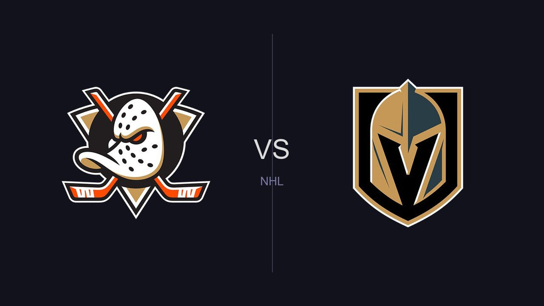Anaheim Ducks vs Vegas Golden Knights - NHL Prediction Market