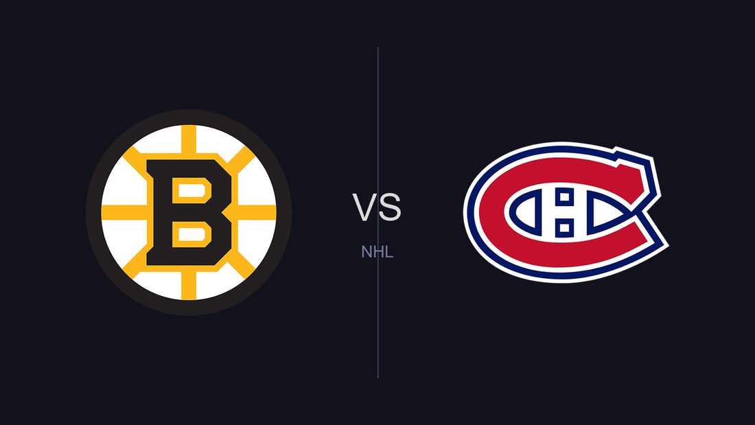 Boston Bruins vs Montréal Canadiens - NHL Prediction Market