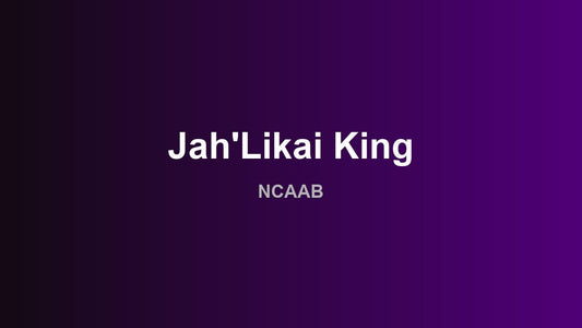 Jah'Likai King - NCAAB