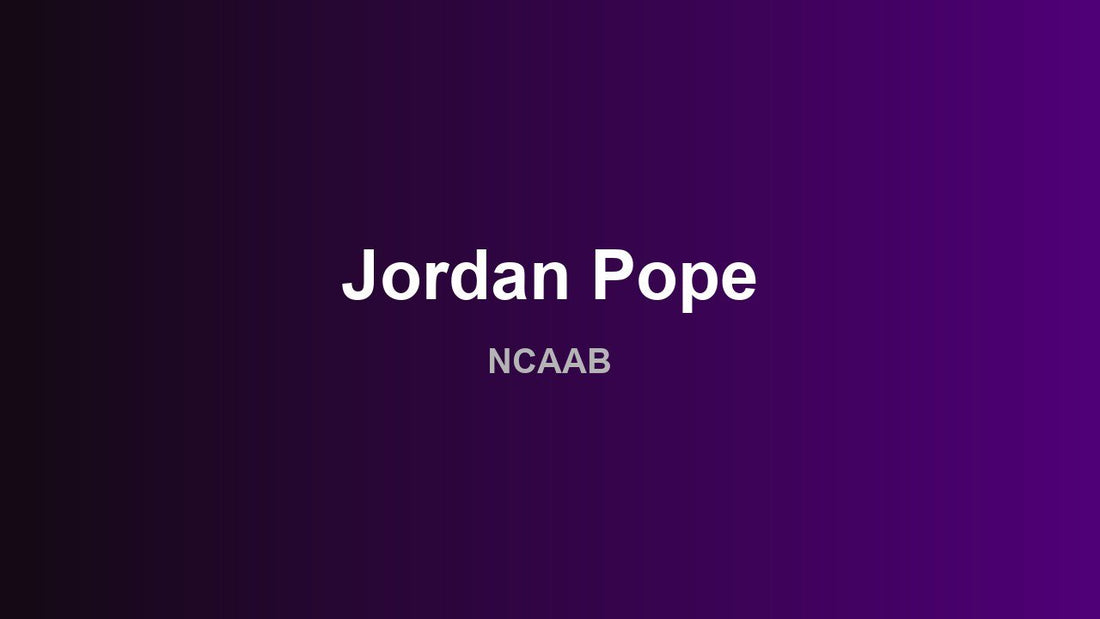 Jordan Pope - NCAAB