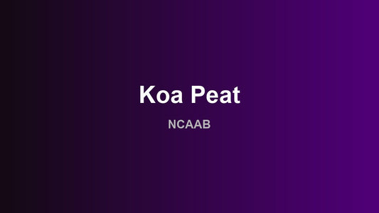 Koa Peat - NCAAB