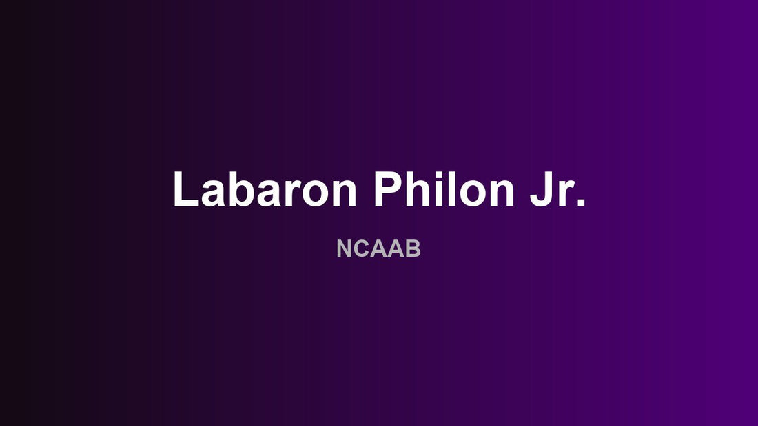 Labaron Philon Jr. - NCAAB