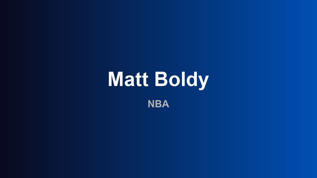 Matt Boldy - NBA