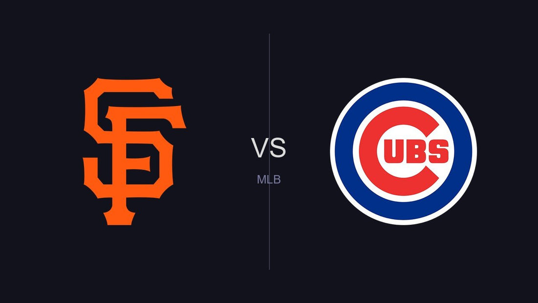 San Francisco Giants vs Chicago Cubs - MLB Prediction Market
