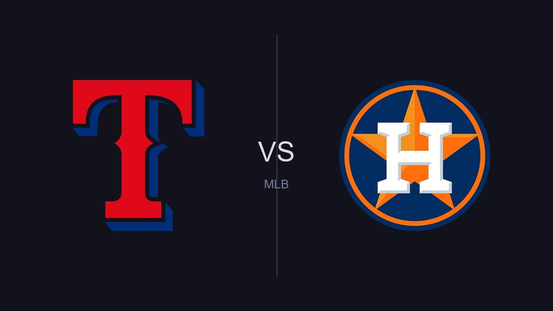 Texas Rangers vs Houston Astros - MLB Prediction Market