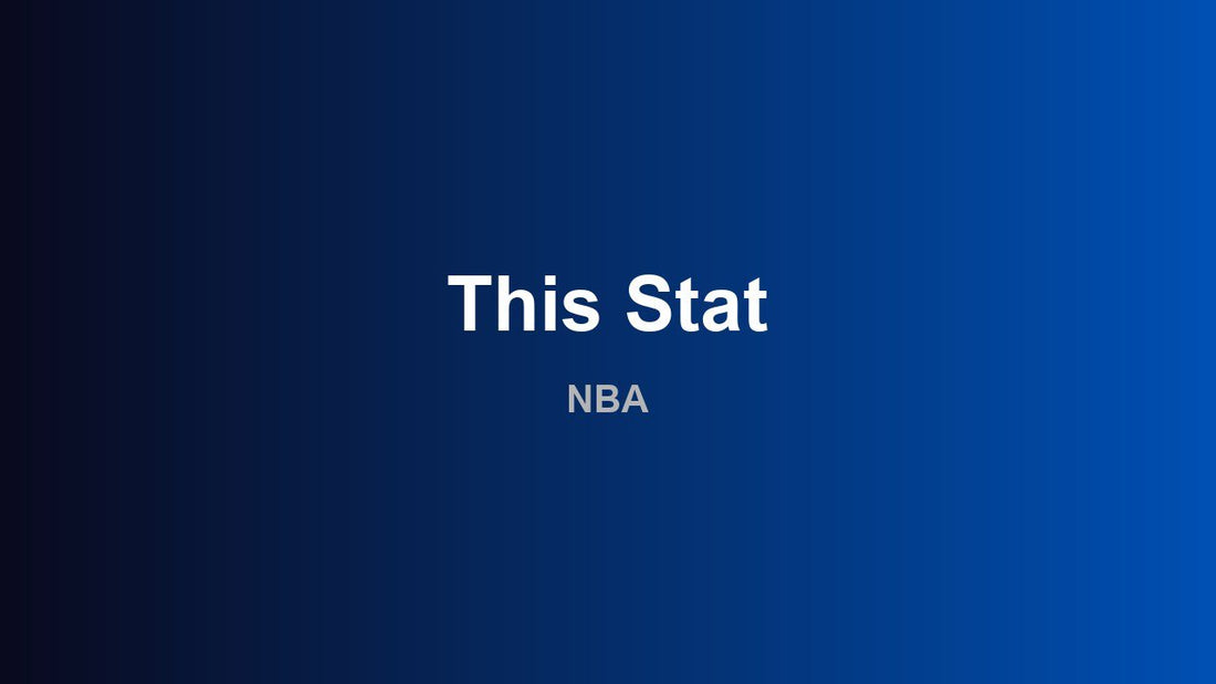 This Stat - NBA